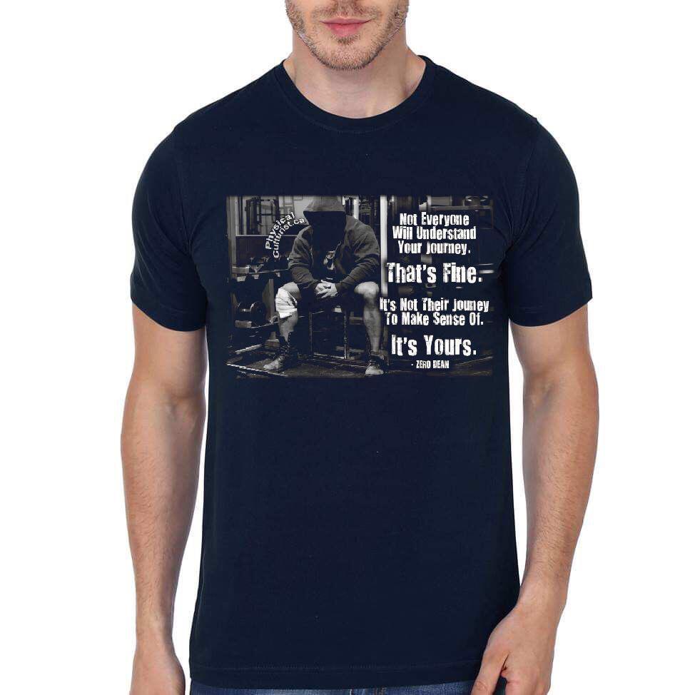 That’s Fine Navy Blue Half Sleeve T-Shirt