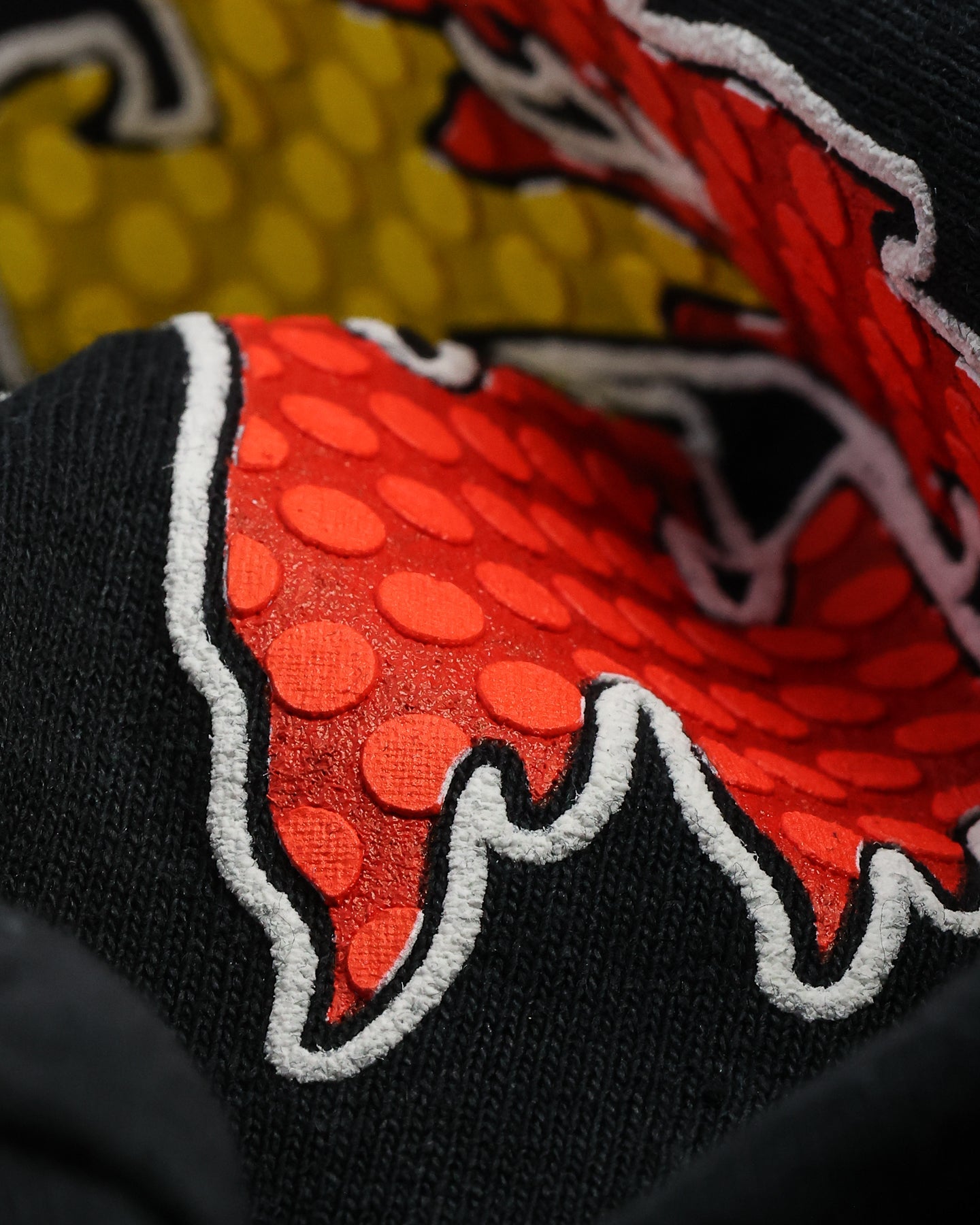 Goat Crew Hot Spike T-Shirt Black/Red/Yellow Style001