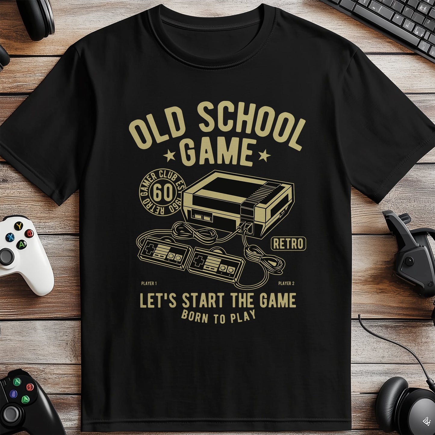 Old School Game Retro T-Shirt