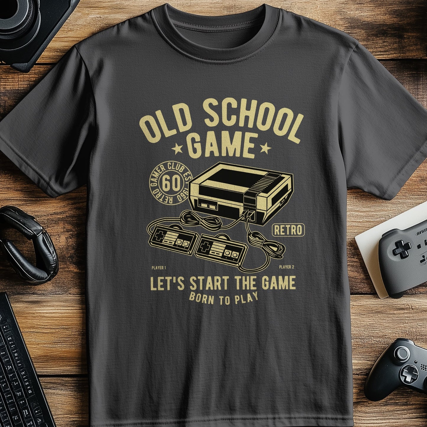 Old School Game Retro T-Shirt