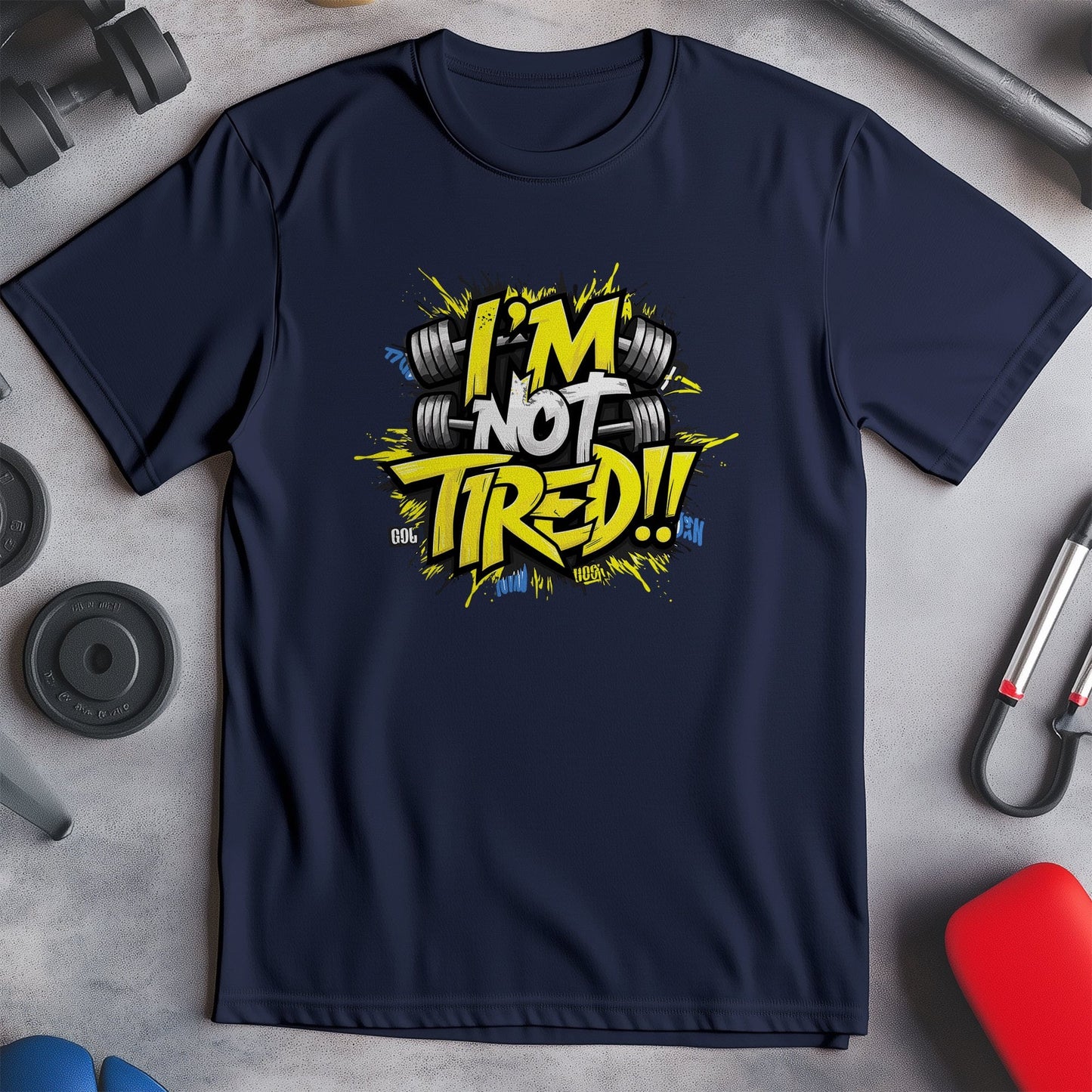 Gym 87 T-Shirt I'm Not Tired