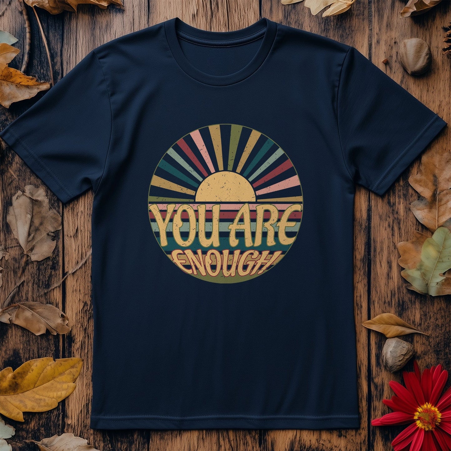 You Are Enough Retro T-Shirt