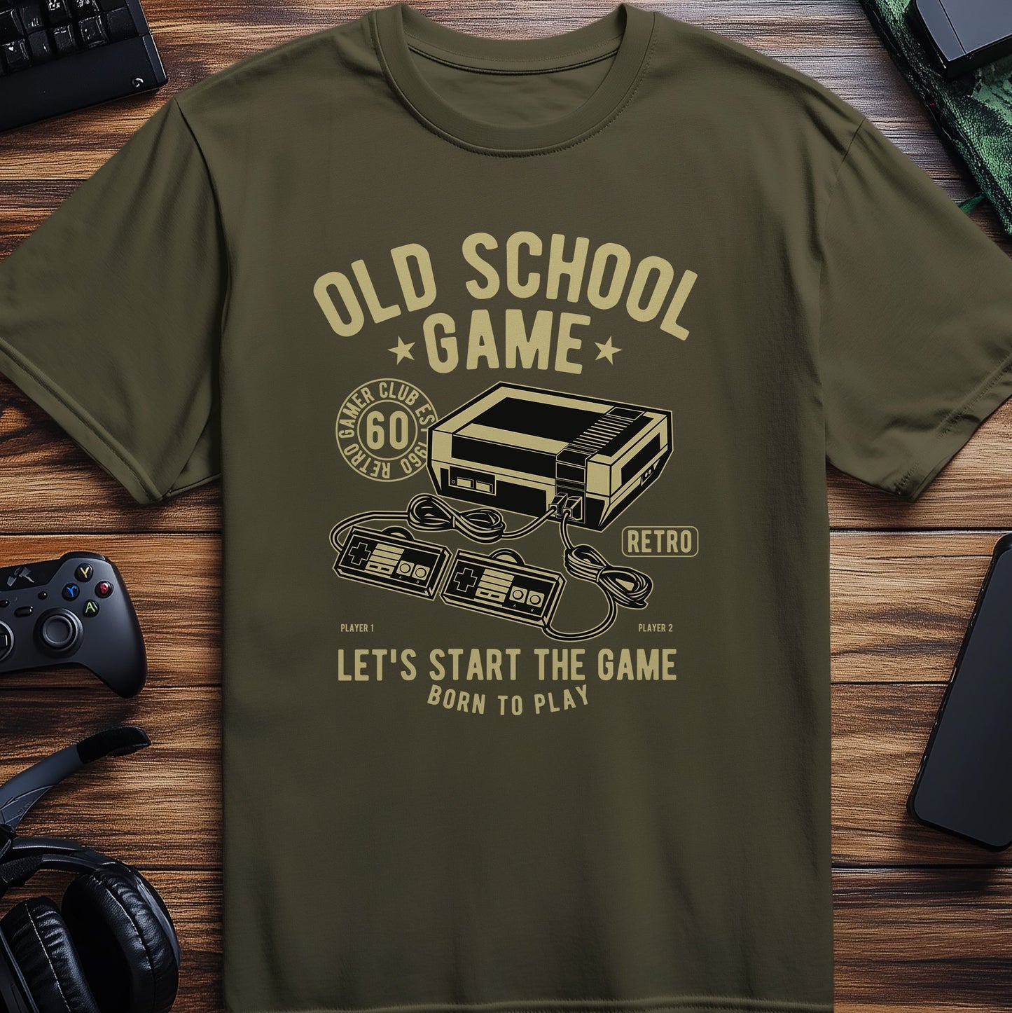 Old School Game Retro T-Shirt