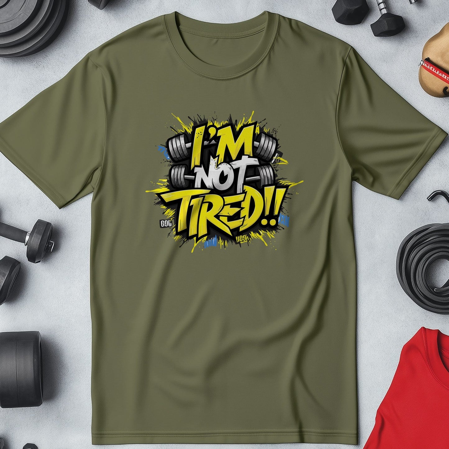 Gym 87 T-Shirt I'm Not Tired