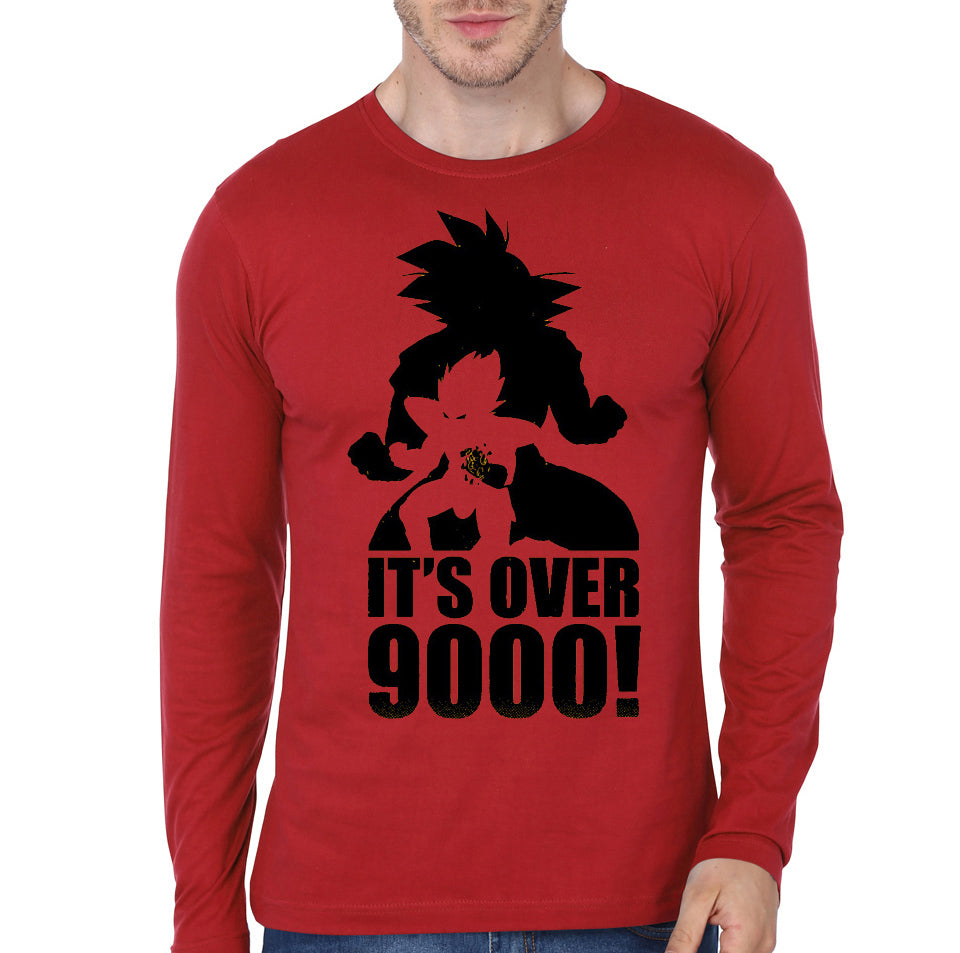 Goku 9000 Full Sleeve Red T-Shirt
