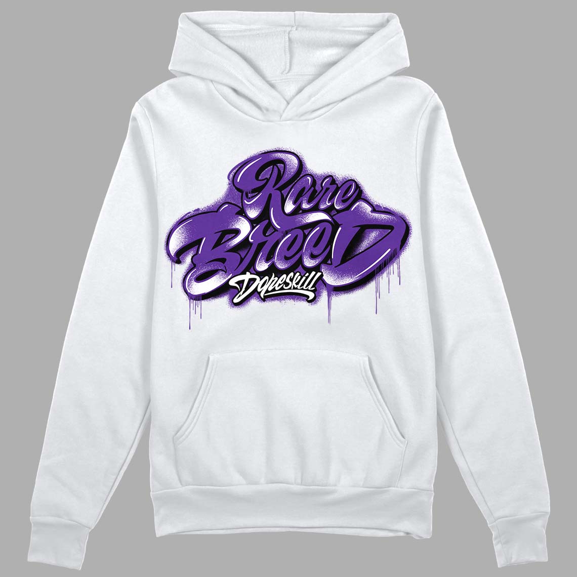 Court Purple 13s DopeSkill Hoodie Sweatshirt Rare Breed Type Graphic
