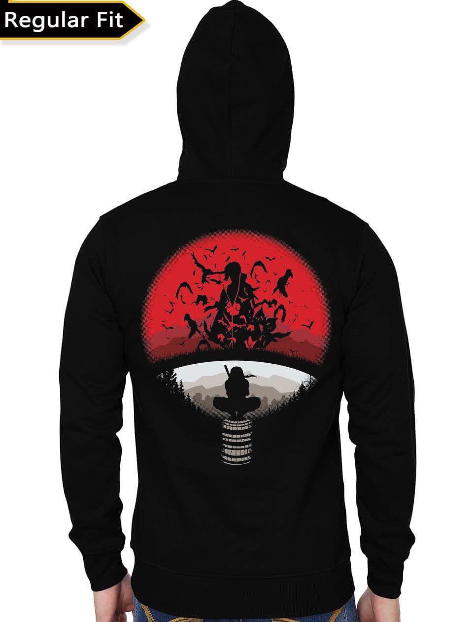 Naruto Black Hoodie Style001