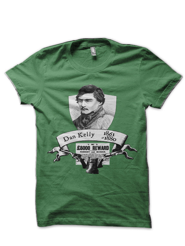 Dan Kelly Outlaw Green T-Shirt