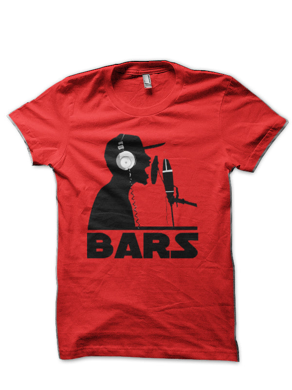 Bars-Eminem Red  T-Shirt