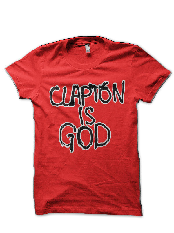Eric Clapton Red T-Shirt