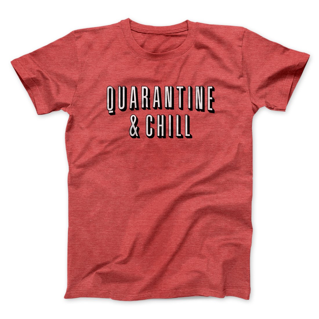 Quarantine and Chill Funny Movie Men/Unisex T-Shirt