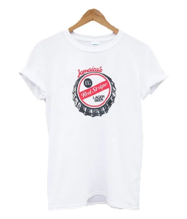 Jamaica’s Red Stripe Lager Beer T Shirt