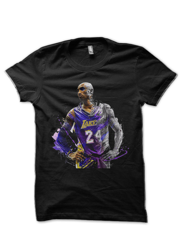 Kobe Bryant Black T-Shirt Style007