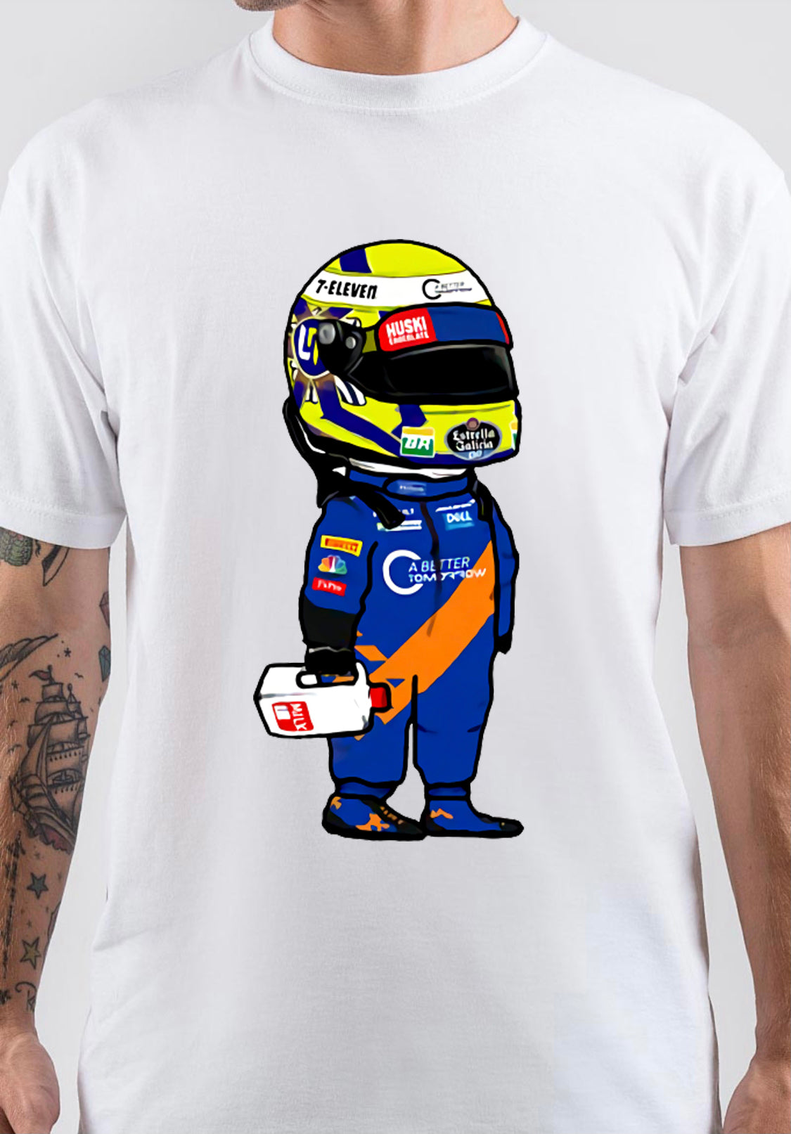 Lando Norris Cartoon T-Shirt