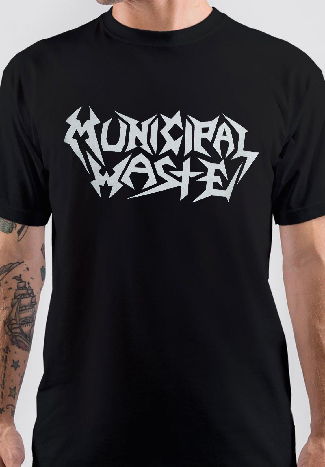 Municipal Waste Band Logo T-Shirt