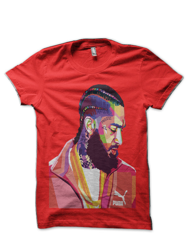 Nipsey Hussle Red T-Shirt