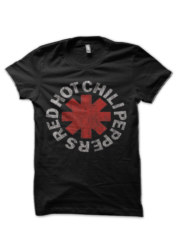 Red Hot Chili Peppers Black T-Shirt Style002