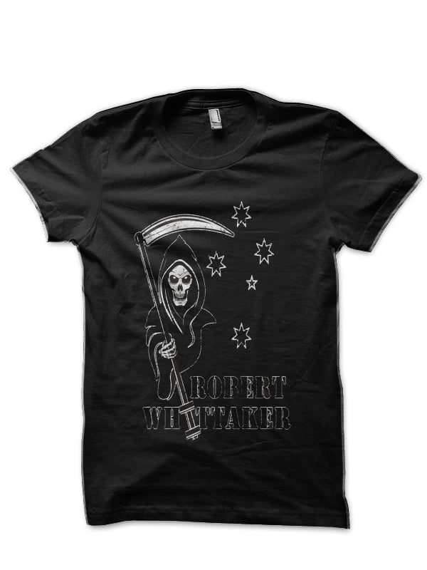 Robert Whittaaker Black T-Shirt