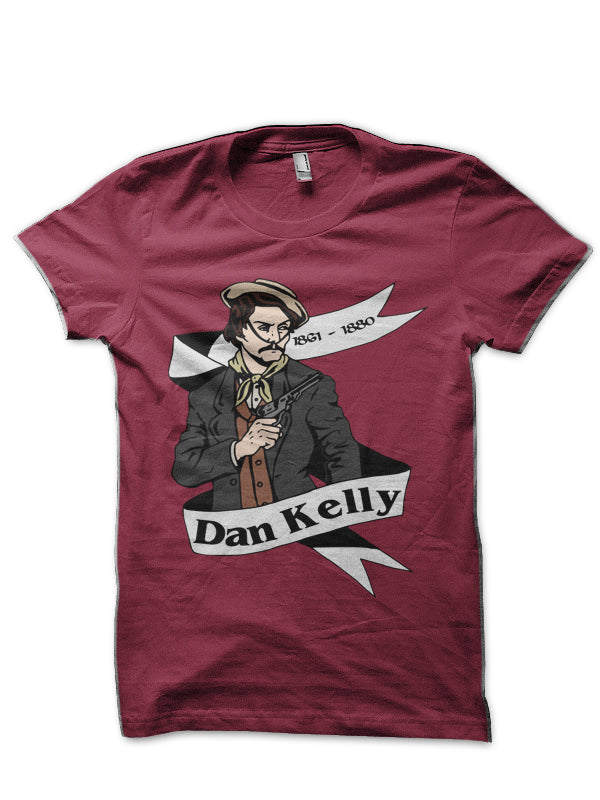 Dan Kelly (Banner) Maroon T-Shirt