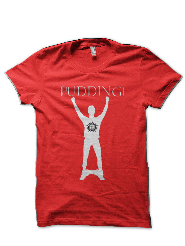 PUDDING! Hunter Red T-Shirt