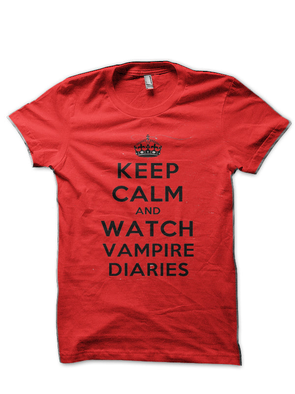 The Vampire Diaries Red T-Shirt