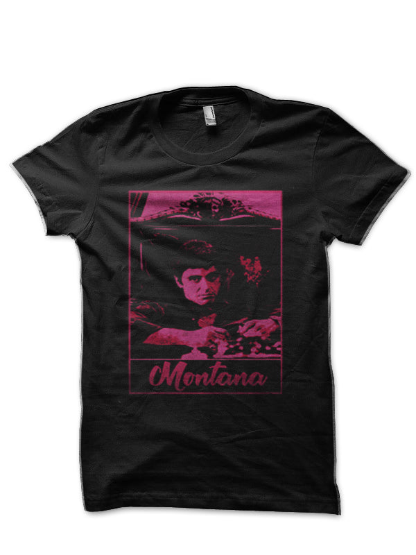 Tony Montana Redemption Black T-Shirt