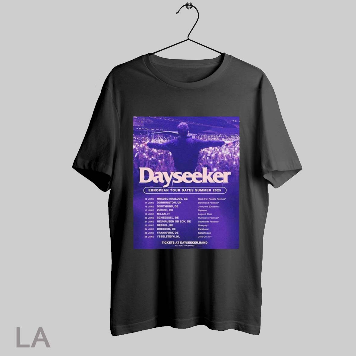 Top Dayseeker European Tour Dates Summer 2025 Kicks Off In Hradec Kralove Cz On June 12 T Shirt Sweatshirt Hoodie Shirt