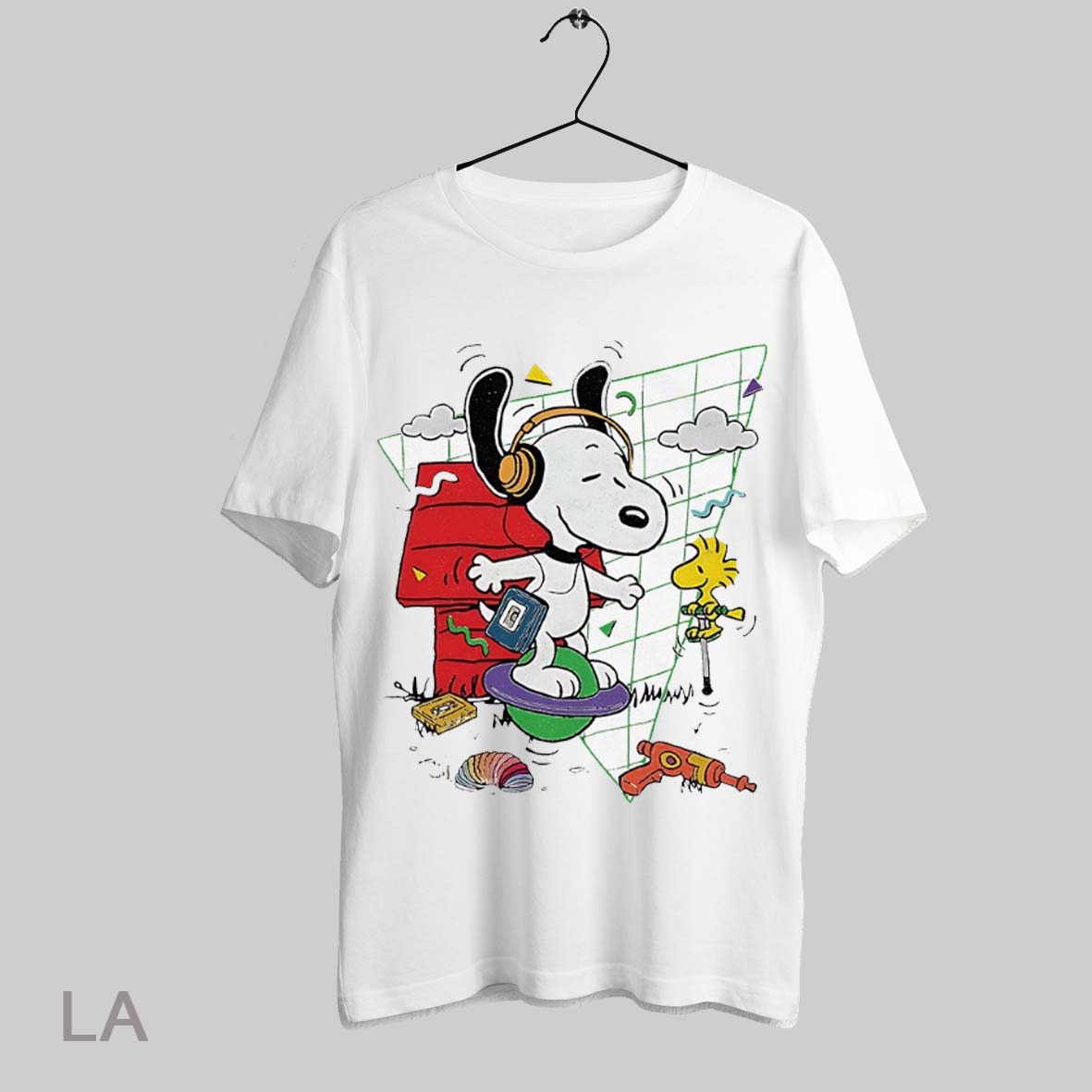 Top Snoopy And Woodstock Bouncing On A Pogo Ball And A Pogo Stick Shirt T Shirt Sweatshirt Hoodie Shirt