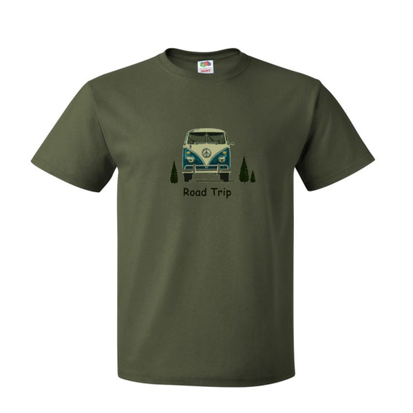 VW combi road trip tshirt
