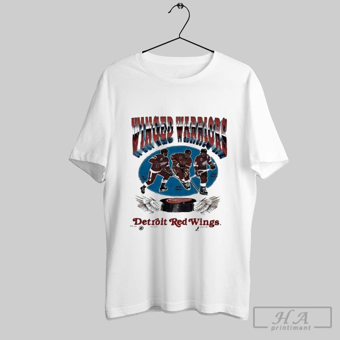 Winged Warriors Detroit Red Wings Shirt