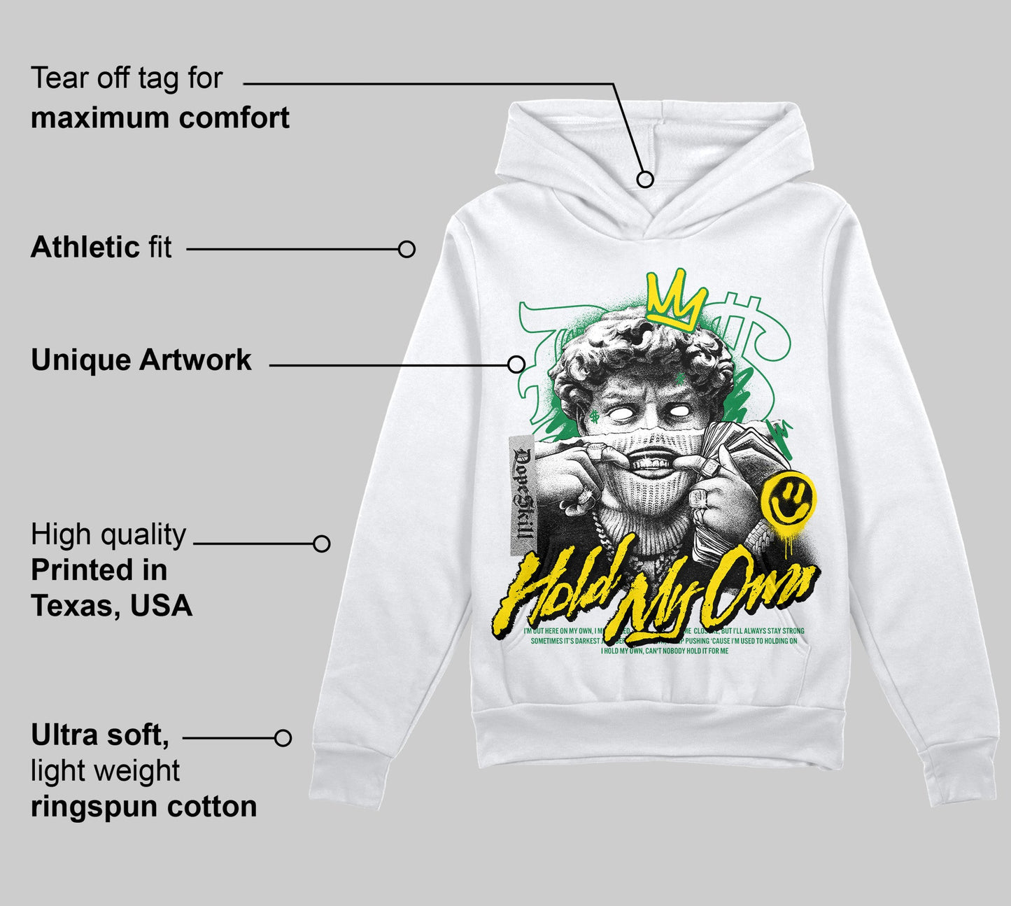 Dunk Reverse Brazil DopeSkill Hoodie Sweatshirt In My Way Graphic