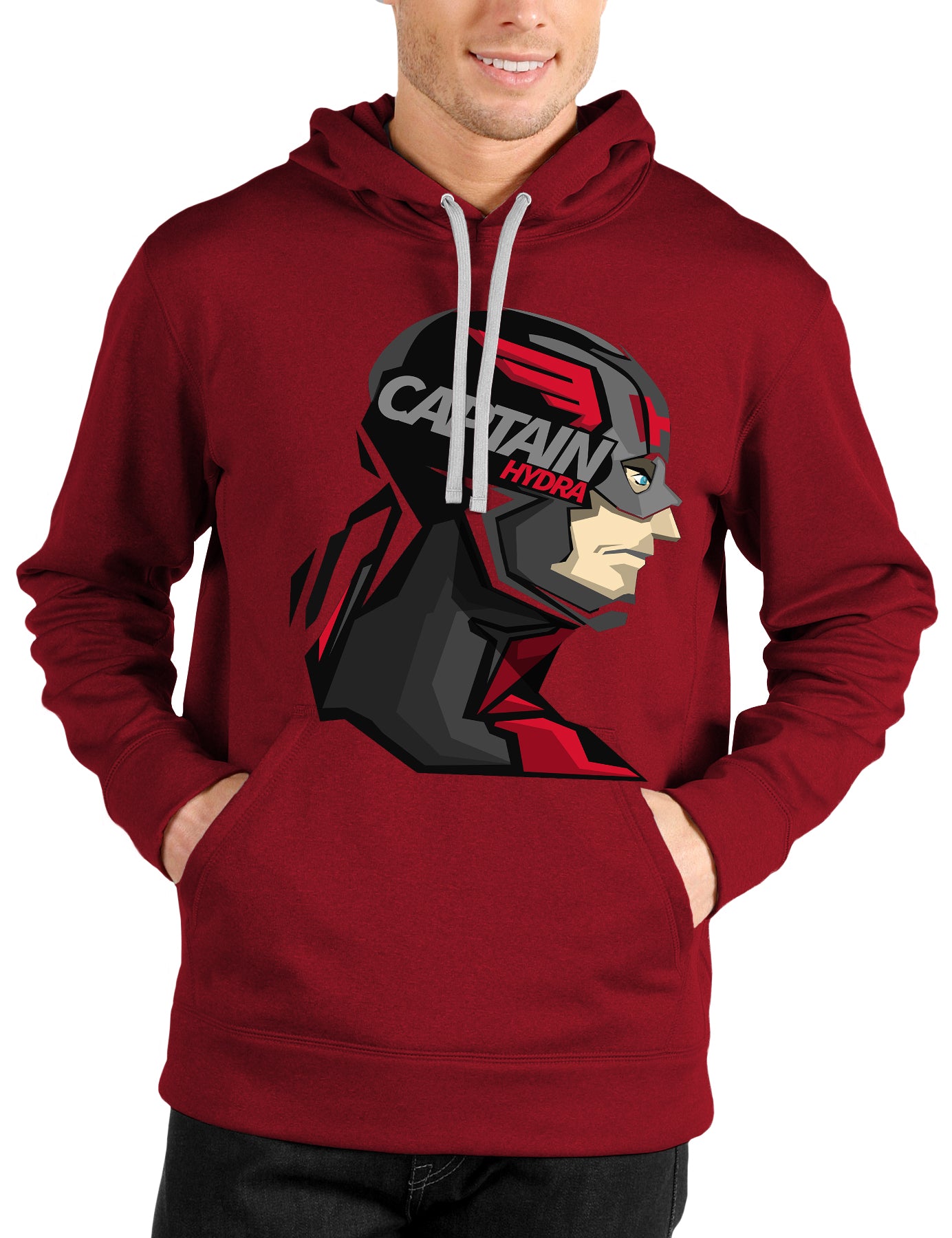 Captain Hydra Red Hoodie