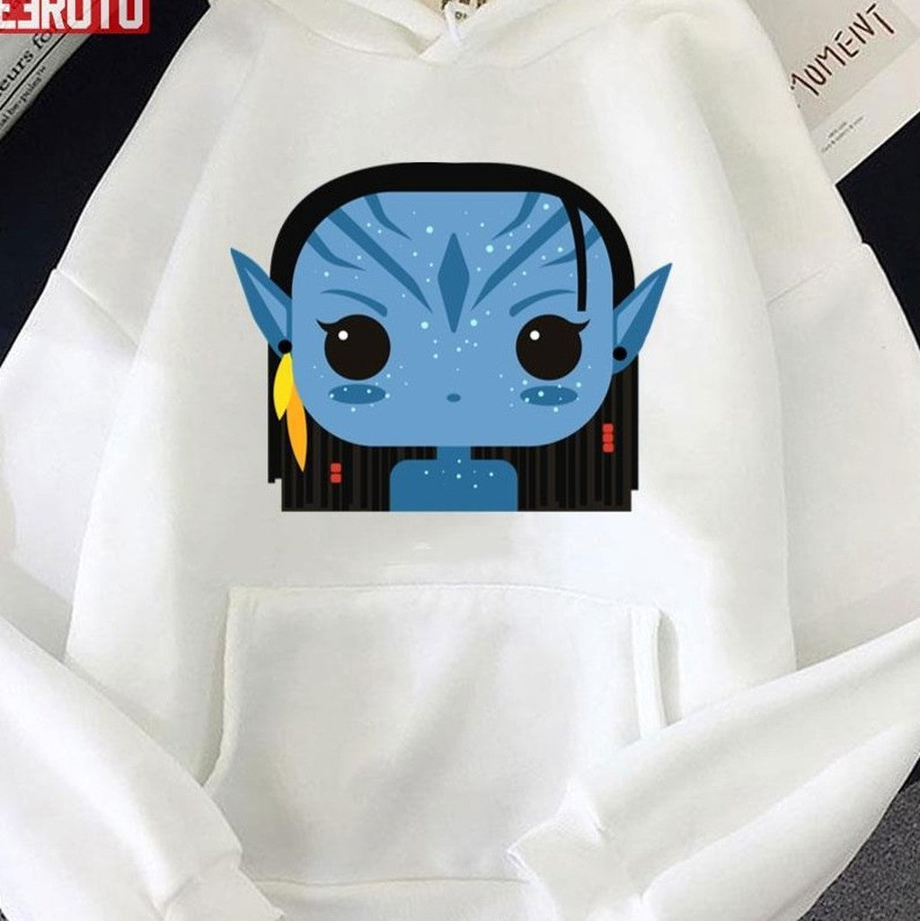 Neytiri Avatar 2 Cute Fanart Unisex Hoodie