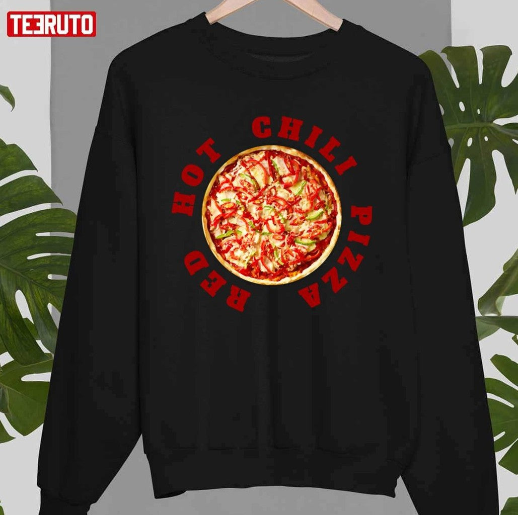 Pizza X Red Hot Chili Peppers Red Hot Chili Pizza Unisex T-shirt