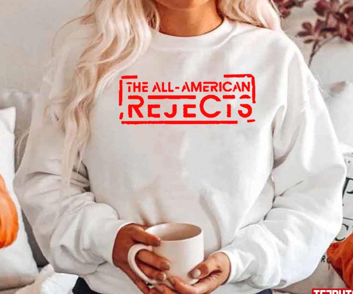 Red Logo The All American Rejects Aar Unisex Hoodie
