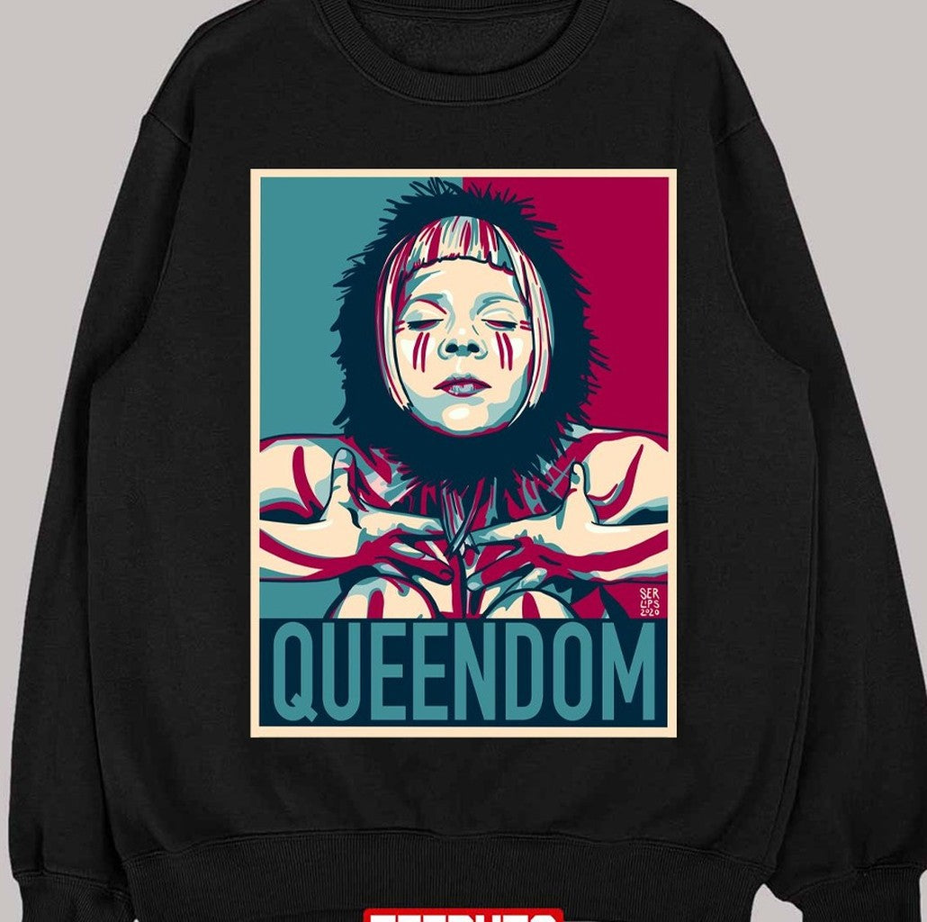 Queendom Infections Of A Different Kind Aurora Singer Unisex Sweatshirt