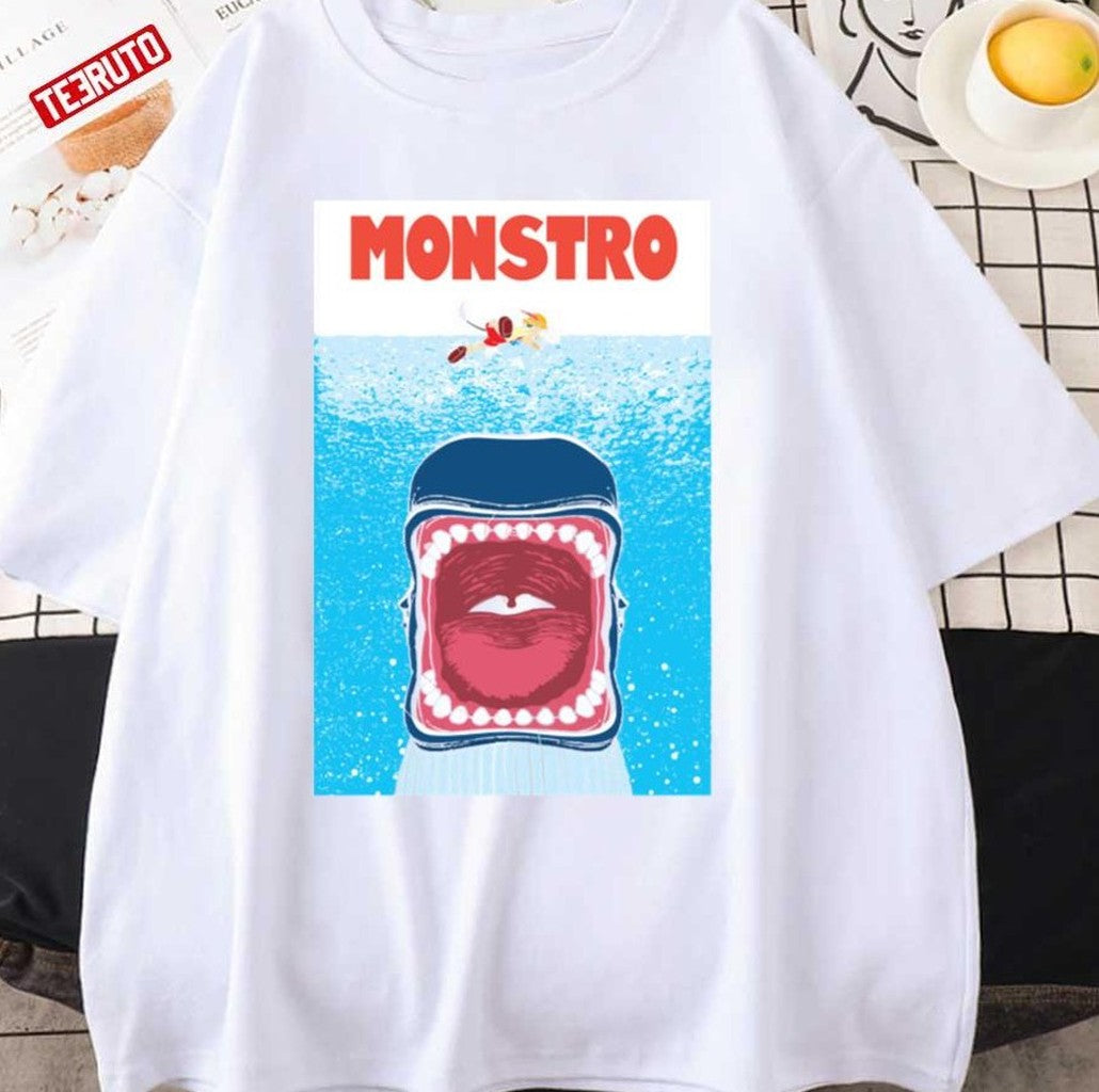 Monstro Pinocchio Jaws Inspired Unisex T-shirt