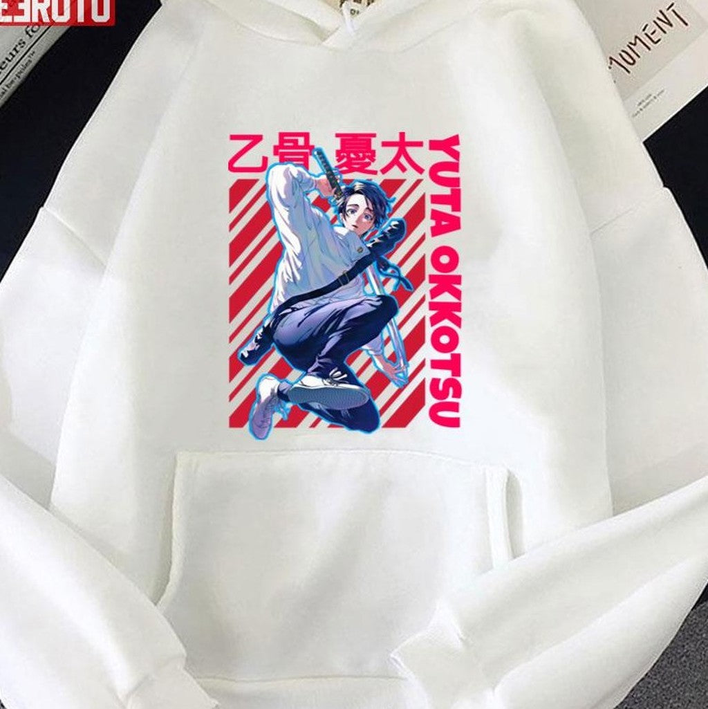 Modern Style Color Stripe Art Yuta Okkotsu Jujutsu Kaisen Unisex T-Shirt