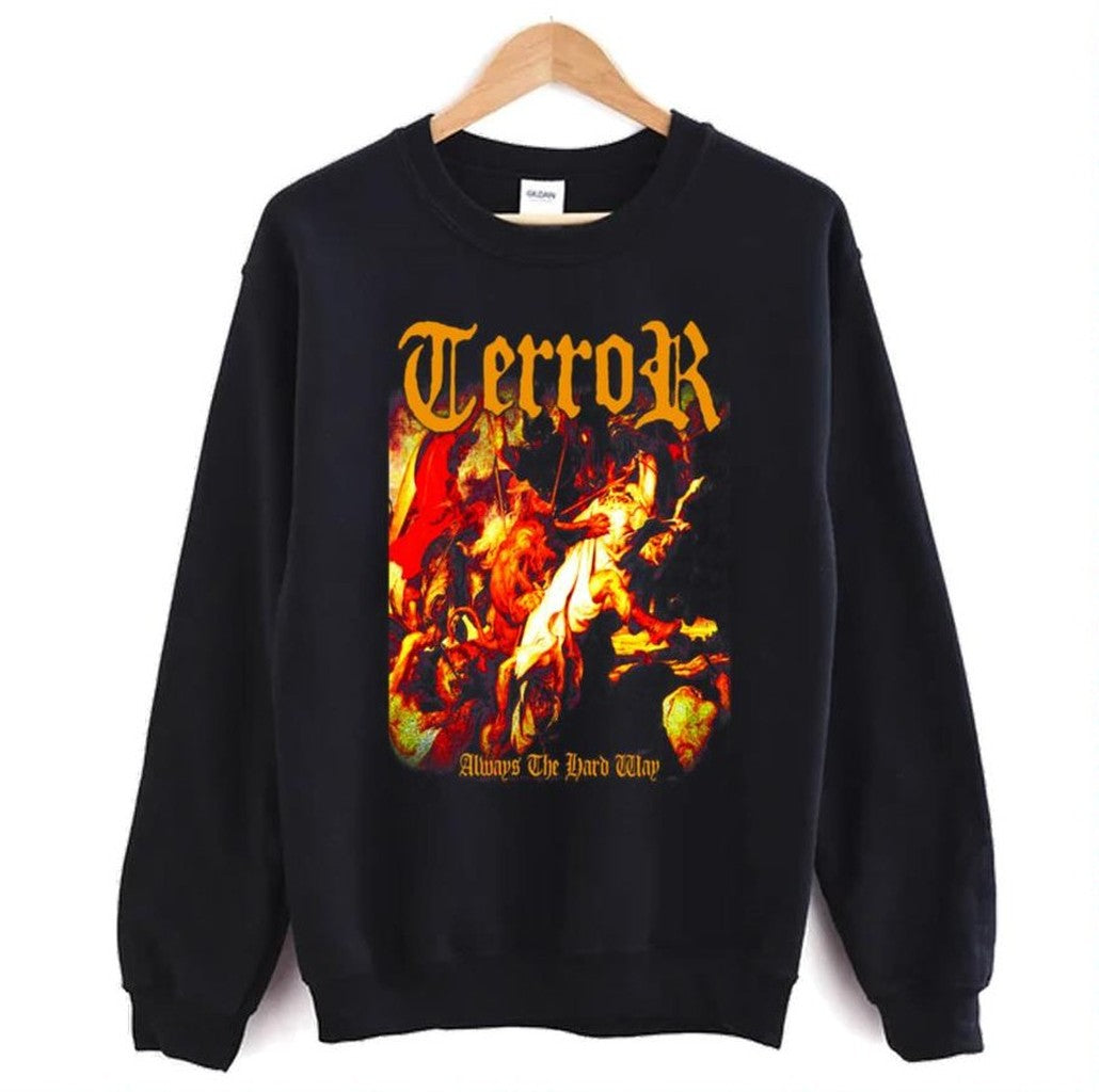 Terror Band Graphic Unisex Hoodie