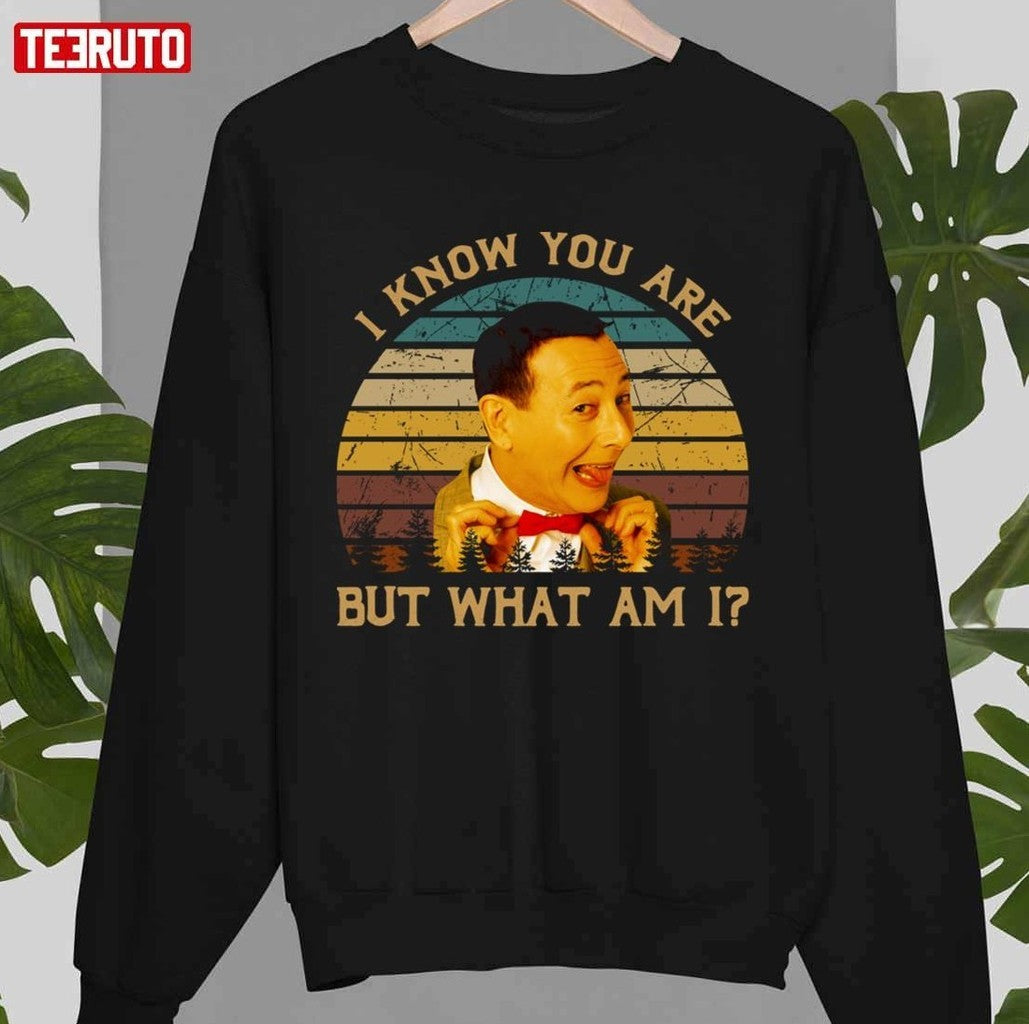 Quote Retro Pee Wee's Big Adventure Films I Know You Are But What Am I Unisex T-Shirt