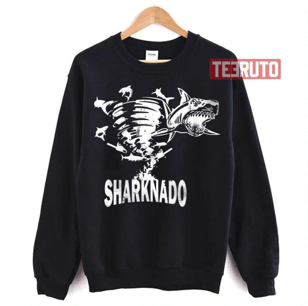 Sharknado White Design Unisex T-Shirt