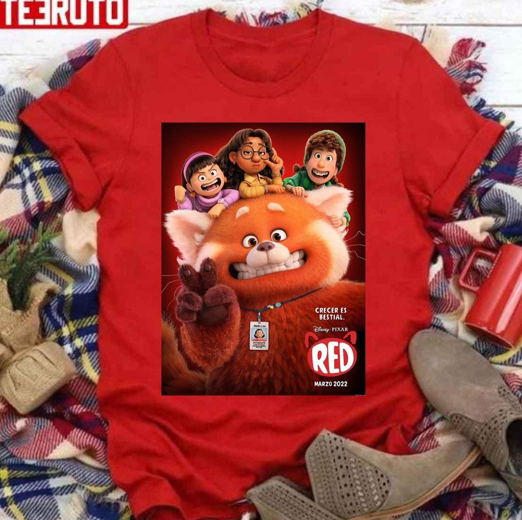 Spanish Turning Red Panda Unisex Sweatshirt