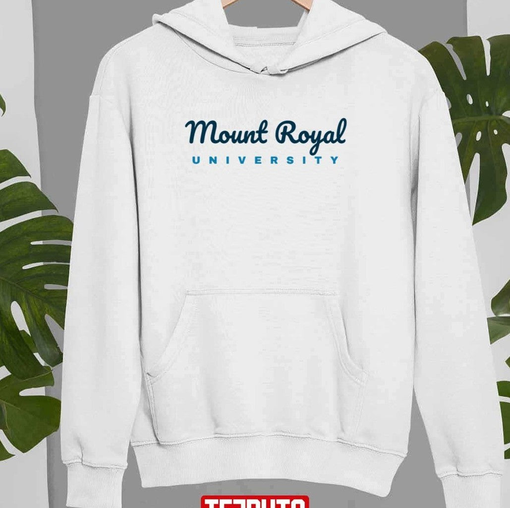 Mount Royal University Cursive Large Logo Unisex Sweatshirt