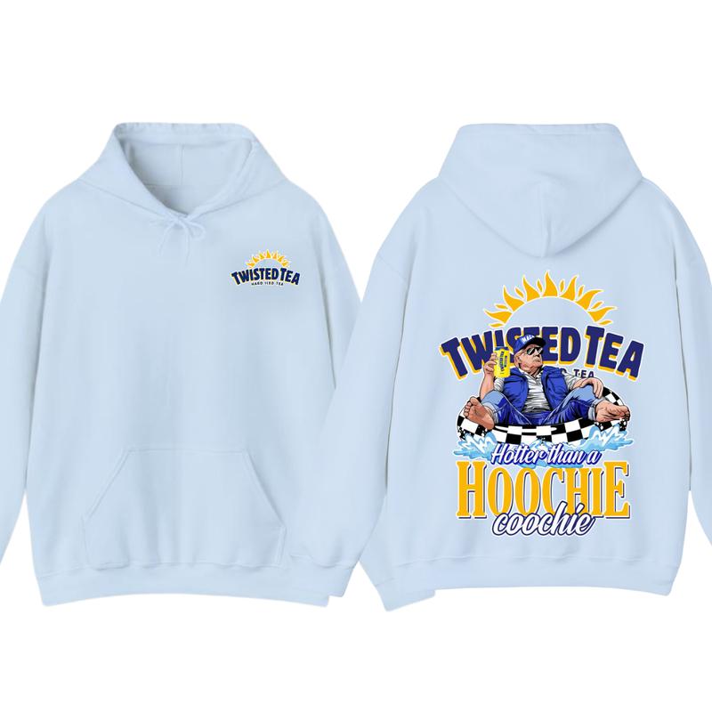 2 Side- NEW Twisted Tea Trummmp America Great Again Hoodie-Full Color- Casual- For Women-For Men- Unisex- Viral