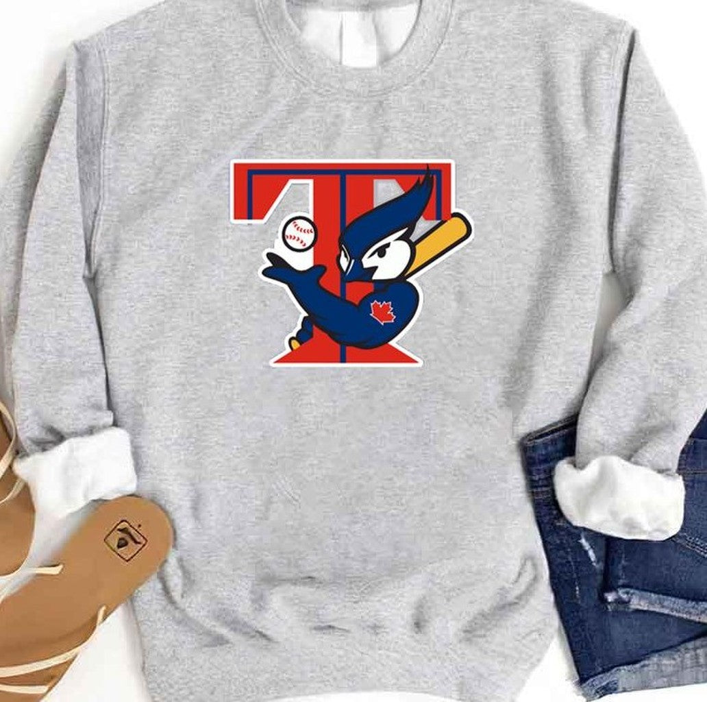 Baseball Toronto Blue Jays Red T Unisex Sweatshirt