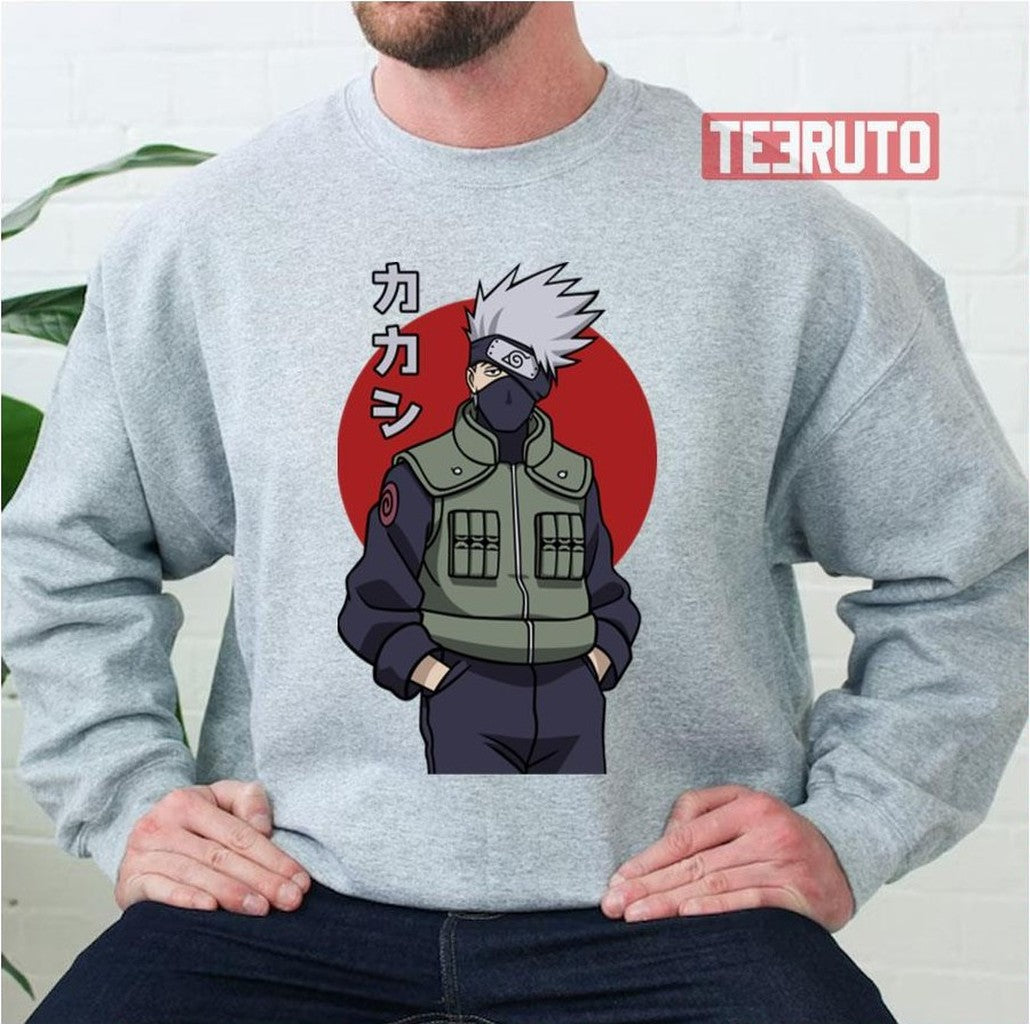 Sensei Red Sun Kakashi Hatake Naruto Shippuden Unisex Sweatshirt
