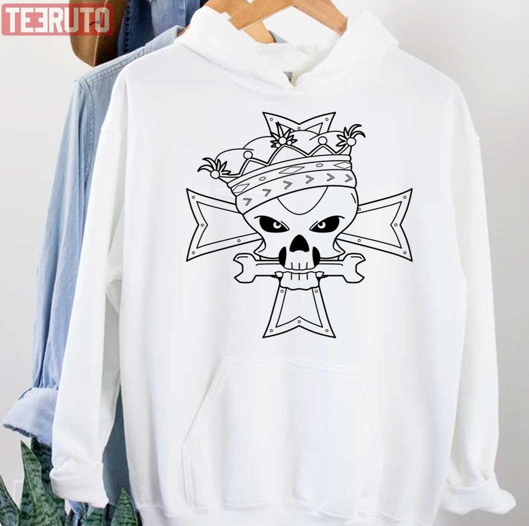 Skull Design Overwatch Junk Queen Unisex Hoodie
