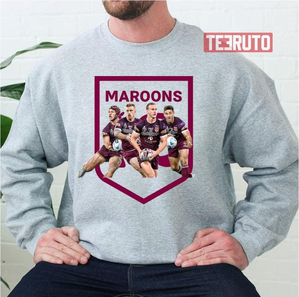 Rugby Queensland Maroons Unisex Sweatshirt
