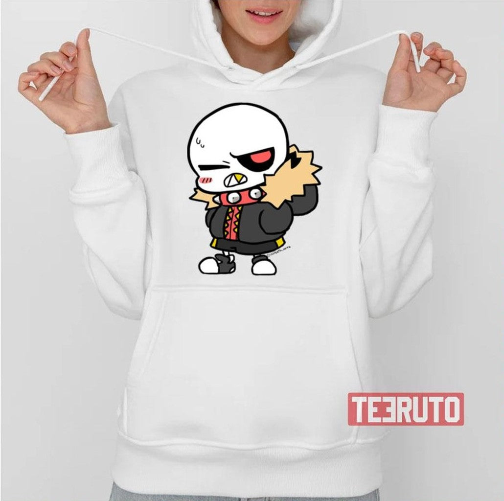 Red Sans Chibi Angry Undertale Unisex T-Shirt