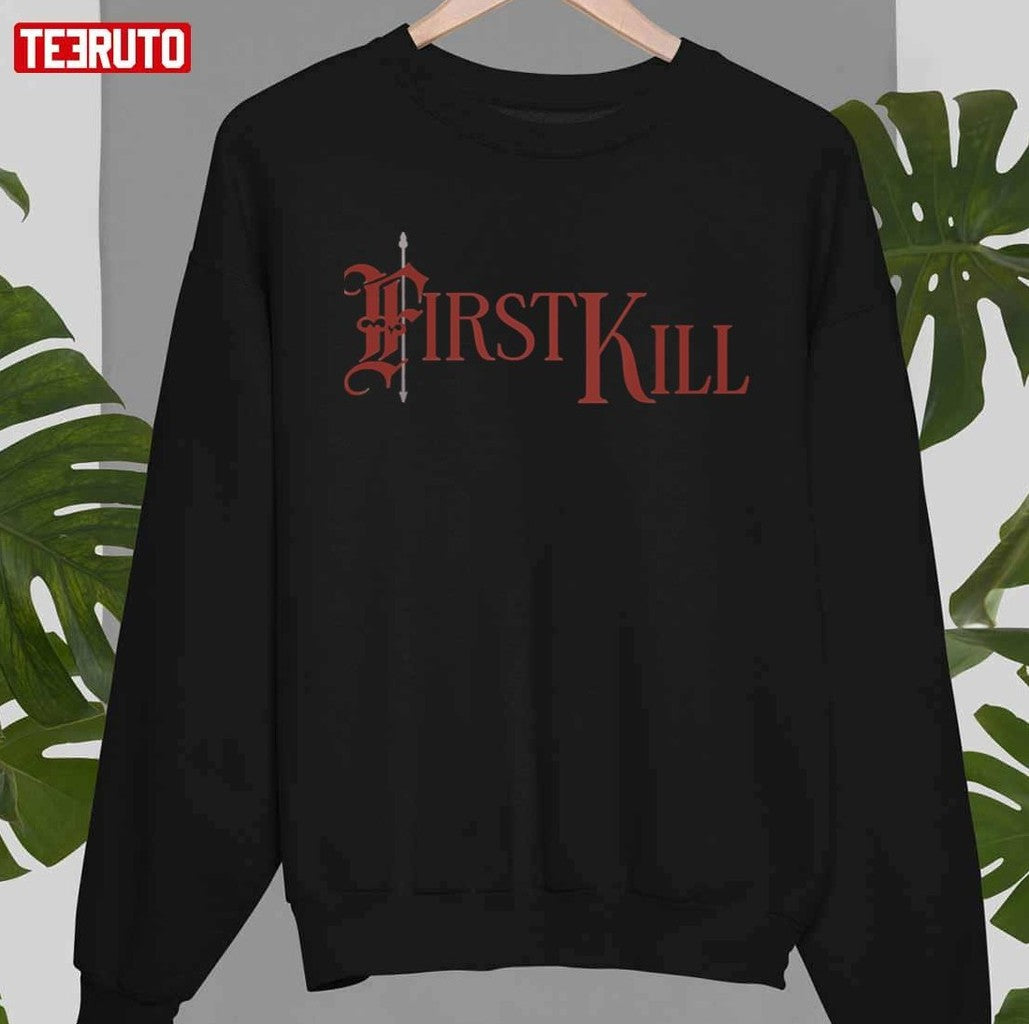 Netflix Logo First Kill Vintage Retro Unisex Sweatshirt